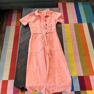 Pink Madewell Jumpsuit